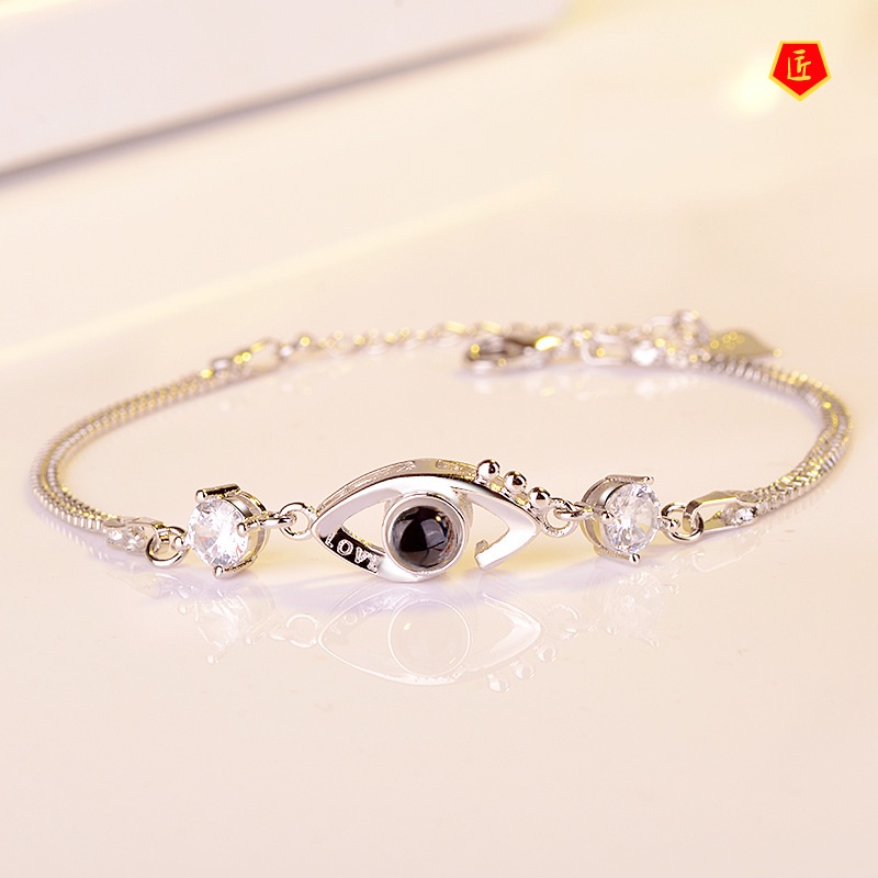 [Ready Stock]Devil's Eye Bracelet Simple Fashion