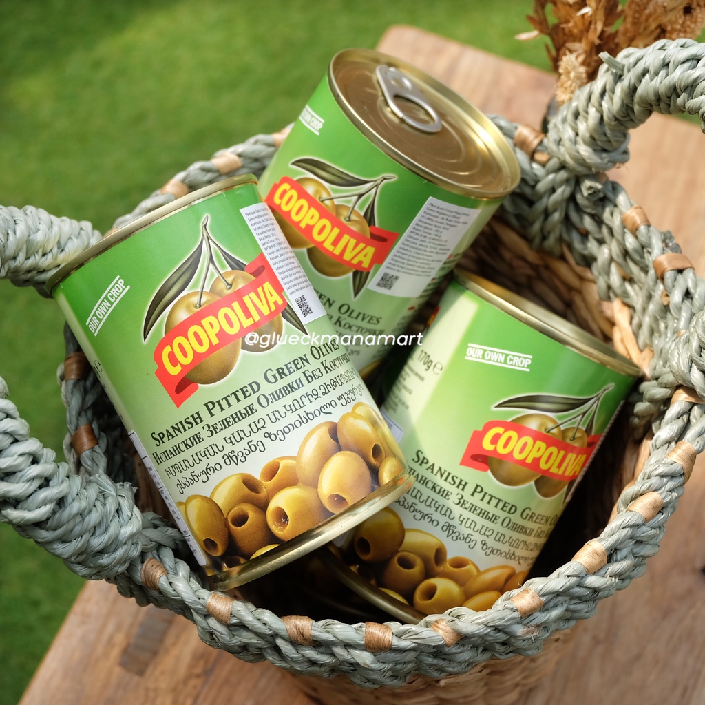 

Coopoliva Pitted Green Olive 385gr / Buah Zaitun