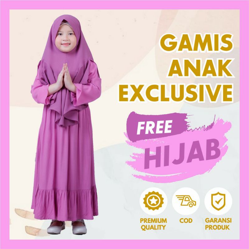 Home Dress anak hagia sofia original