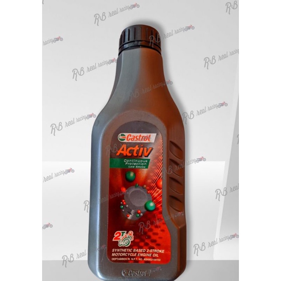 castrol 2T activ kemasan jadul castrol lawas