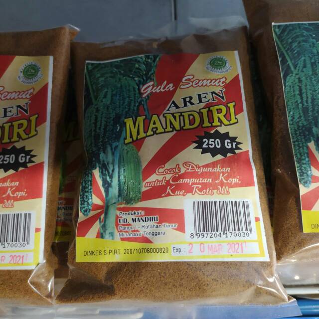 

GULA AREN MANDIRI 500gr