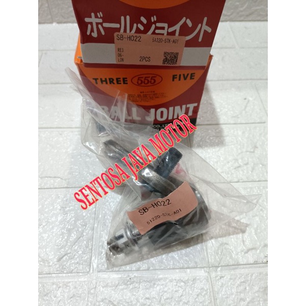 Ball Joint Lower Arm Sayap Depan All New CRV RE Gen 3 Th 2007-2012 Original 555 Japan