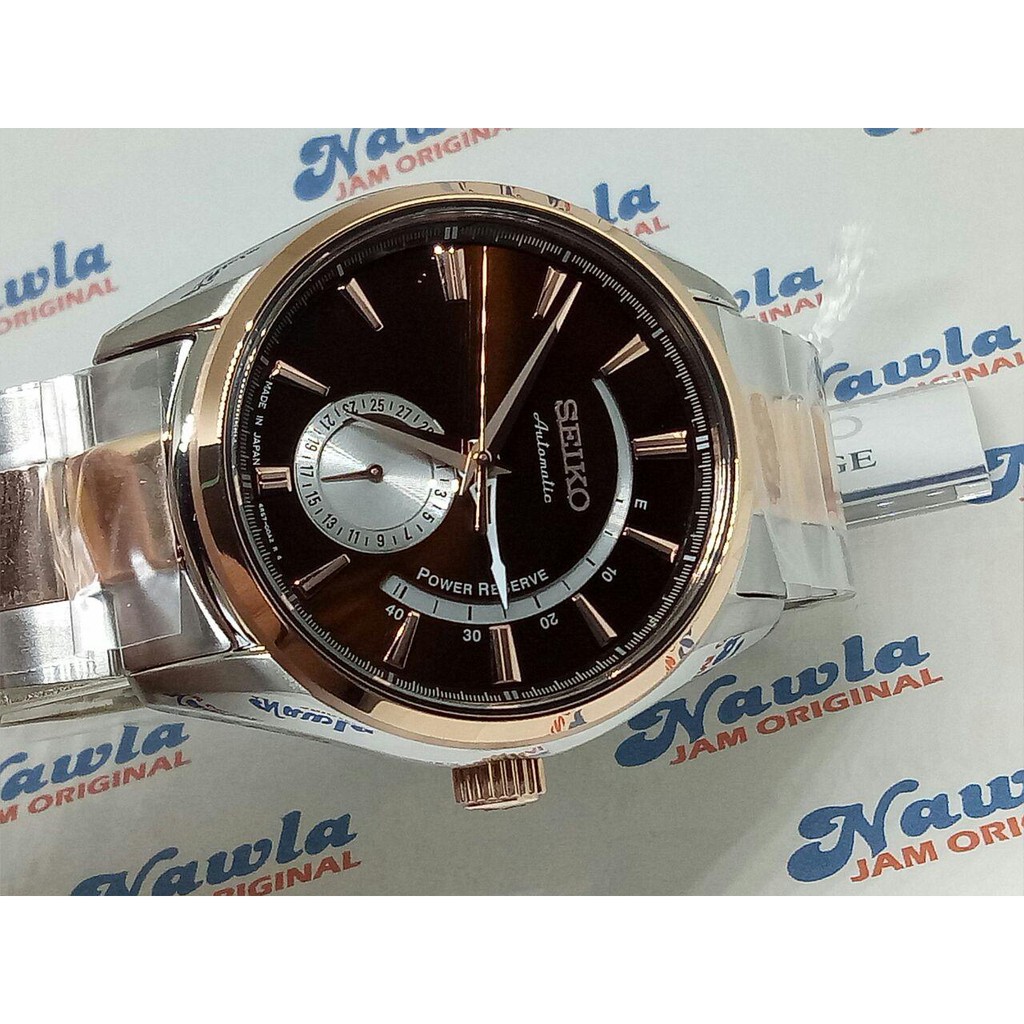 Seiko Presage SSA308J1 Automatic Rose Gold - Jam Tangan Pria SSA308