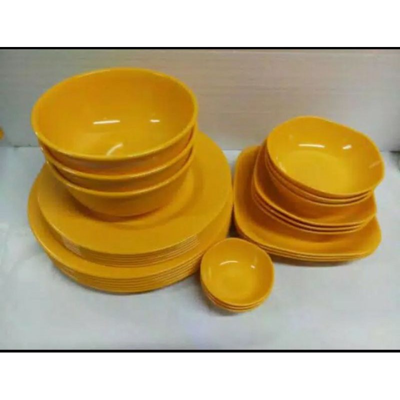 piring set melamin