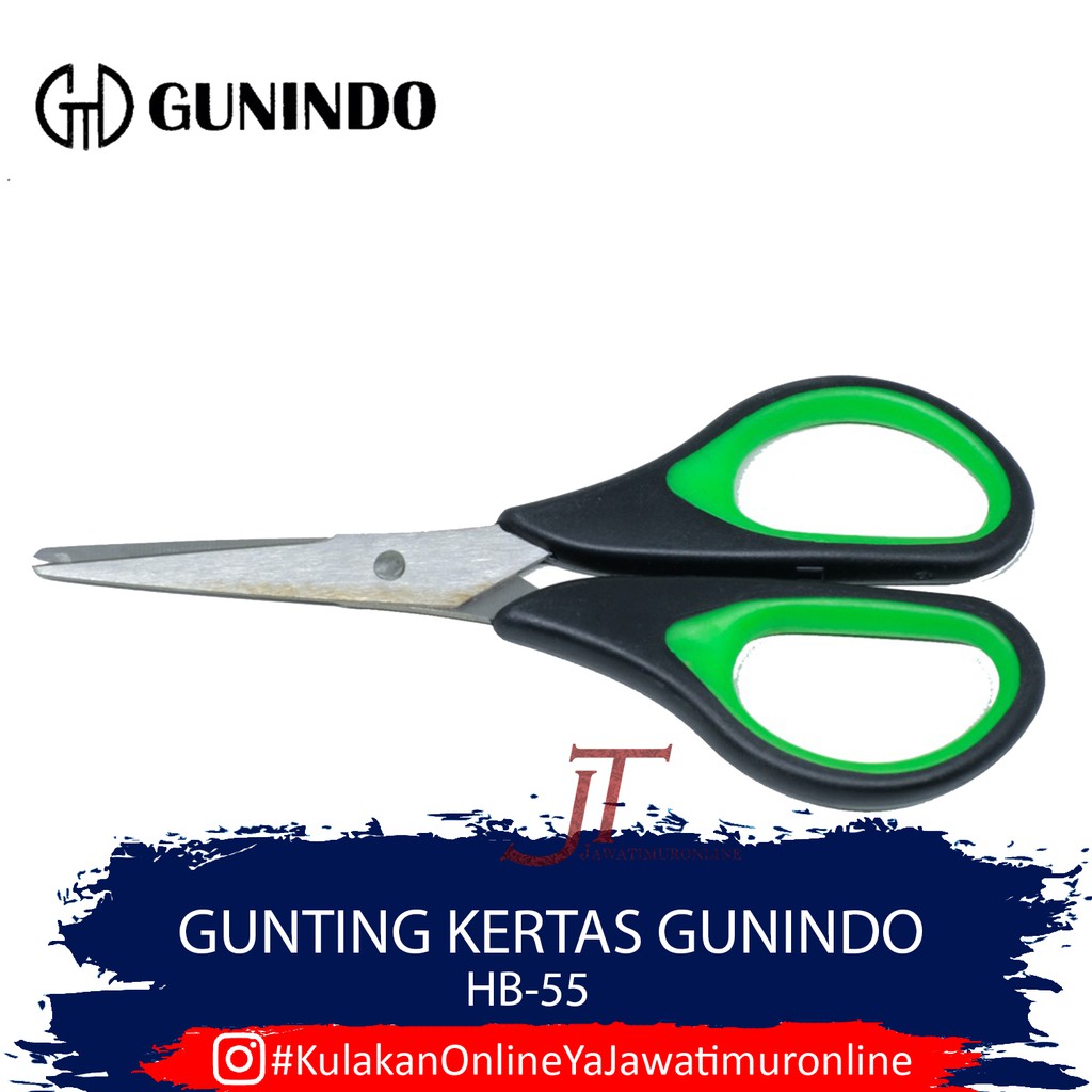 Gunting Kertas Gunindo HB 55 / Gunting Gunindo HB 55