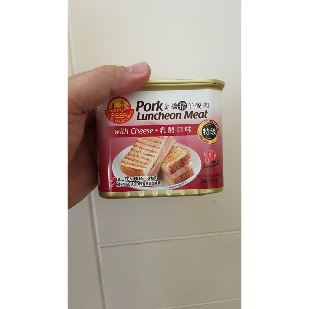 Pork luncheon meat with cheese 340gr