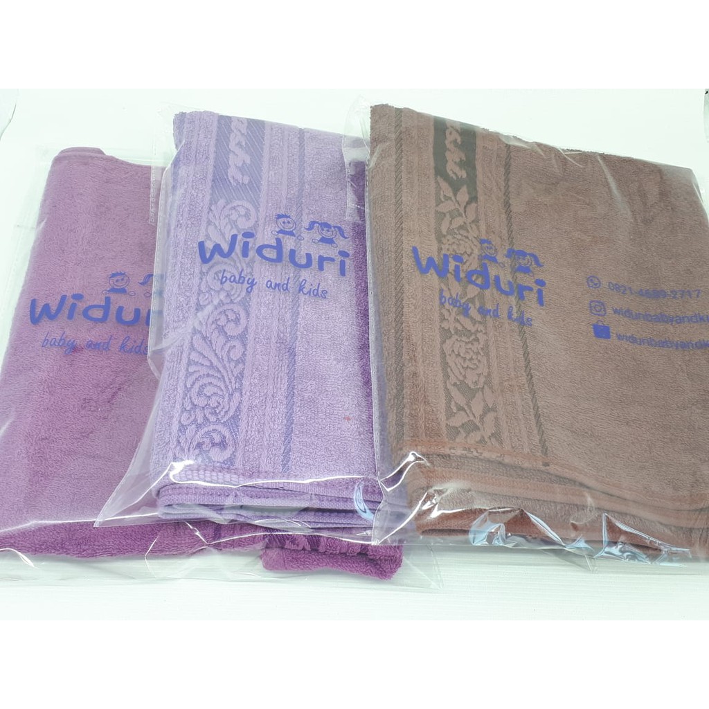 HANDUK BAYI/ANAK POLOS MERK HAYASHI UKURAN 100 x 50 CM