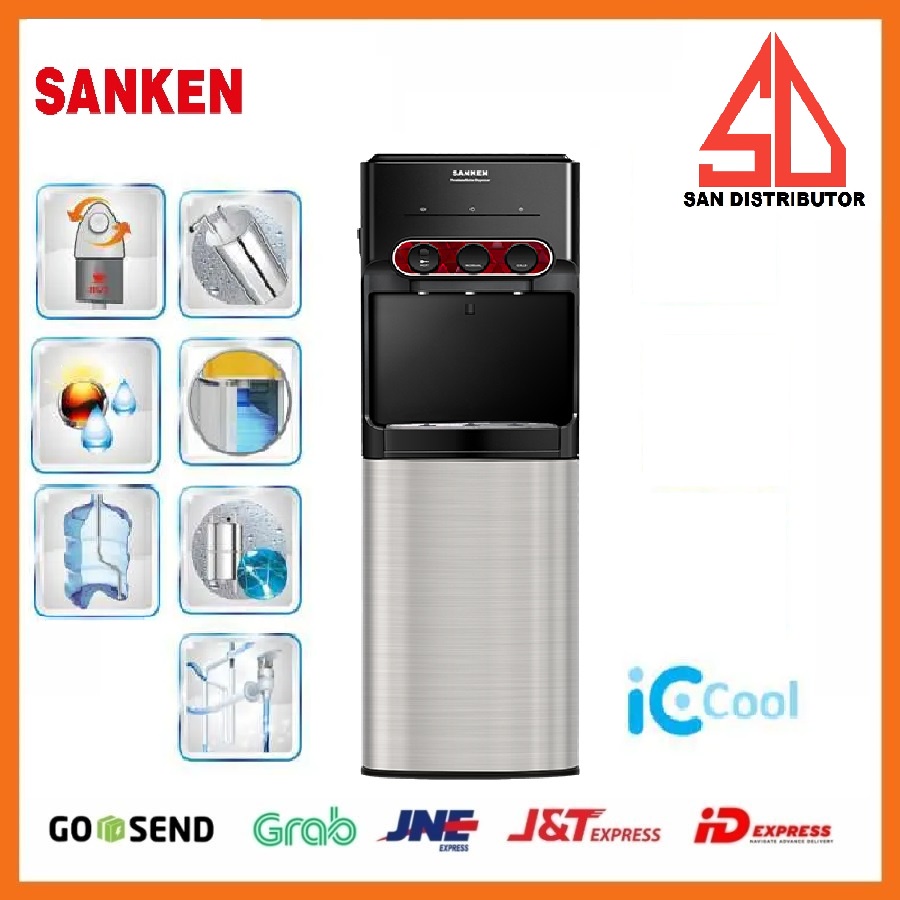 Jual SANKEN Water Dispenser Bottom Loading HWDC533IC GALON BAWAH