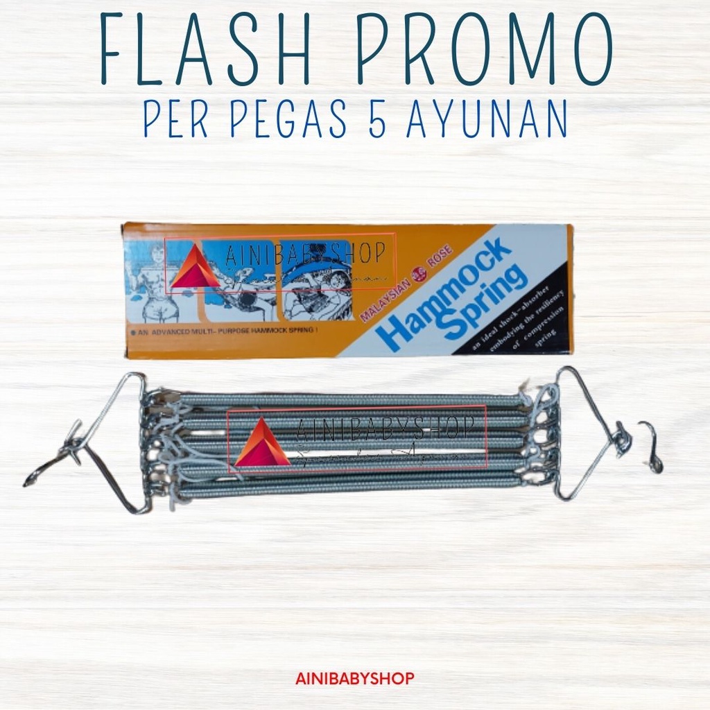 Per Ayunan 5 Pegas ROSE ainibabyshop FLASH PROMO