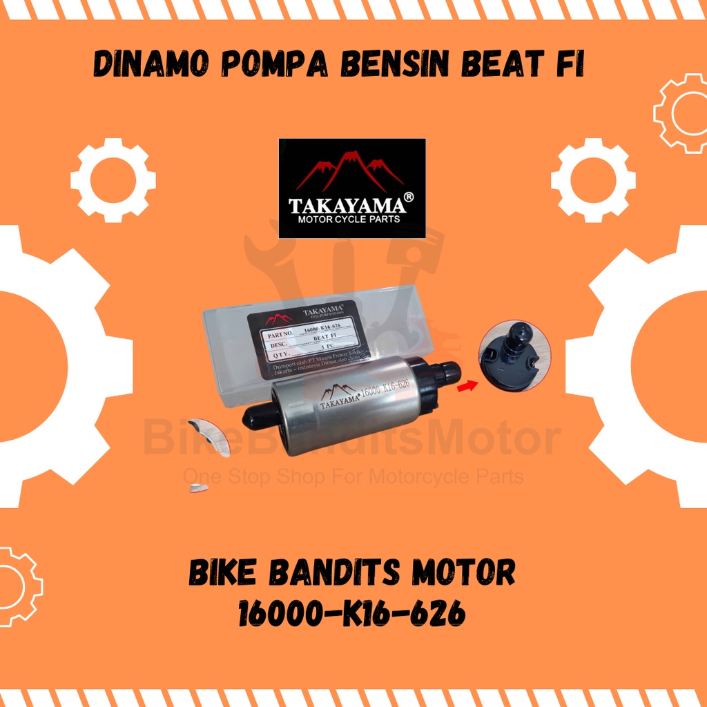 Dinamo Pompa Bensin Rotak Beat FI Takayama