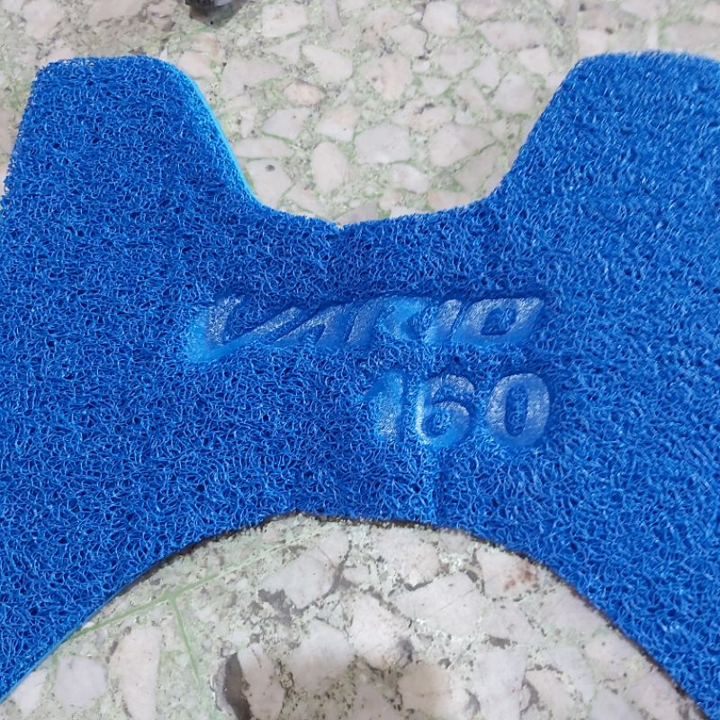 karpet motor, alas kaki motor, karpet vario 160 lentur dan kuat