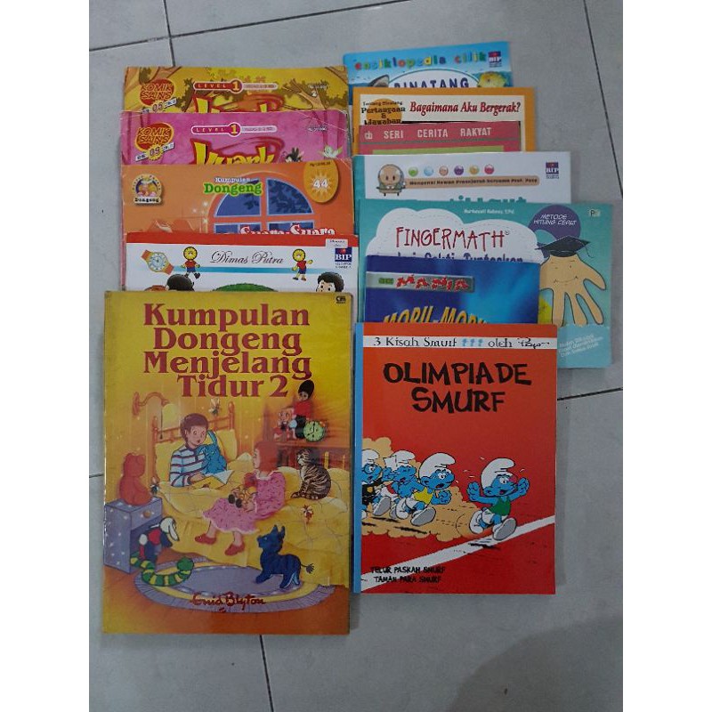 Kumpulan Dongeng Menjelang Tidur 2 borongan