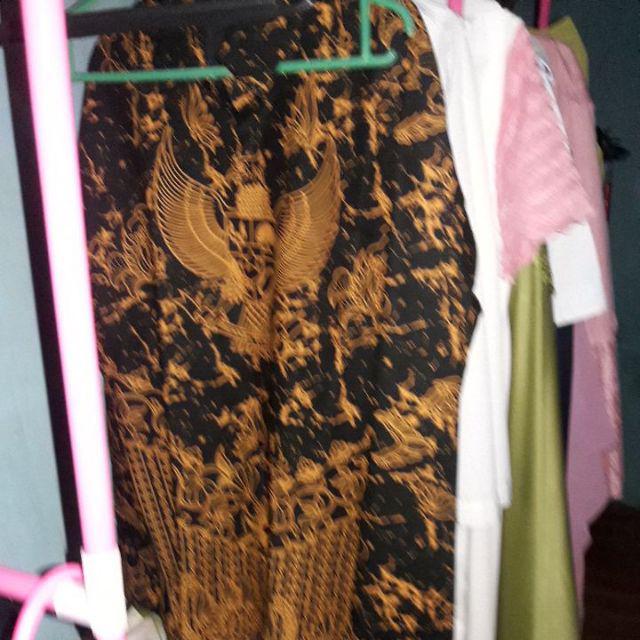 (1kg=4pcs) Kemeja Batik Lengan Panjang Batik Ori Nareswari  Garuda Sakti Atik Solo Seragam Batik