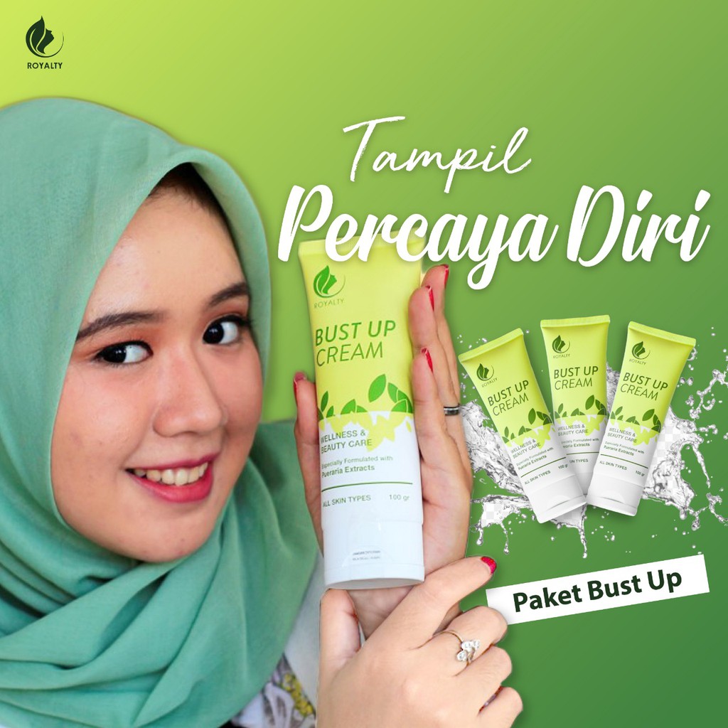 Paket Bust Up 3 Tube (Krim Pembesar Payudara)