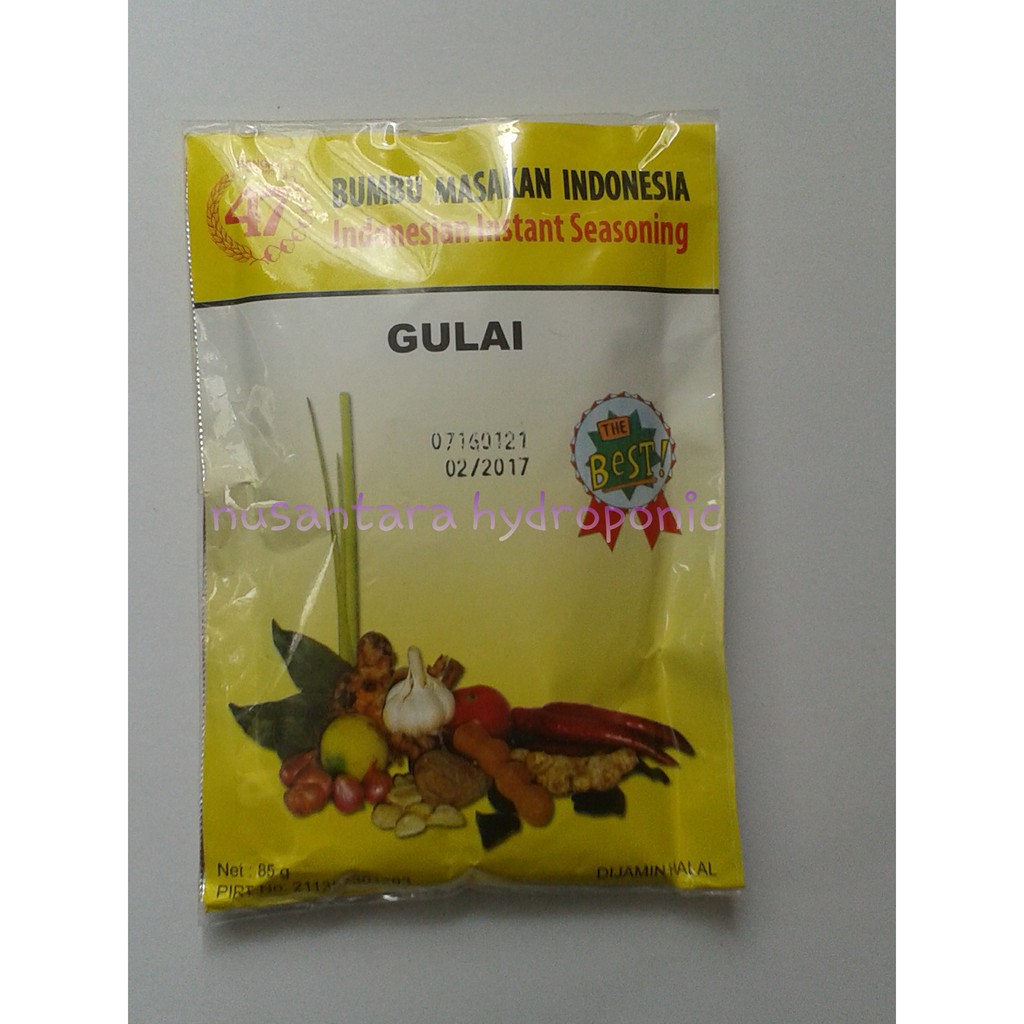 

Bumbu 47 Malang ; Bumbu Gulai