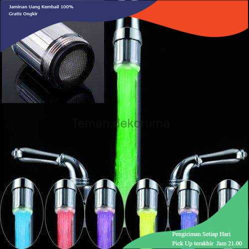 TD-AI Faucet Light Keran Air LED 7 Warna dengan Konektor - WH-F03