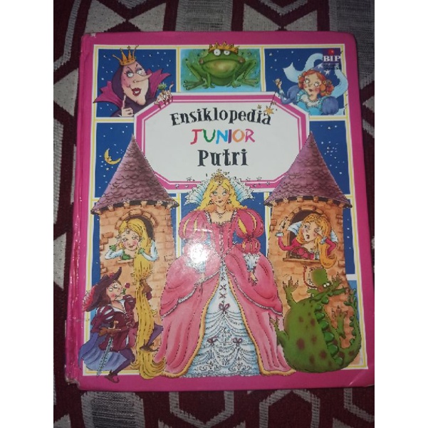 Buku ensiklopedia Junior - PUTRI (preloved)