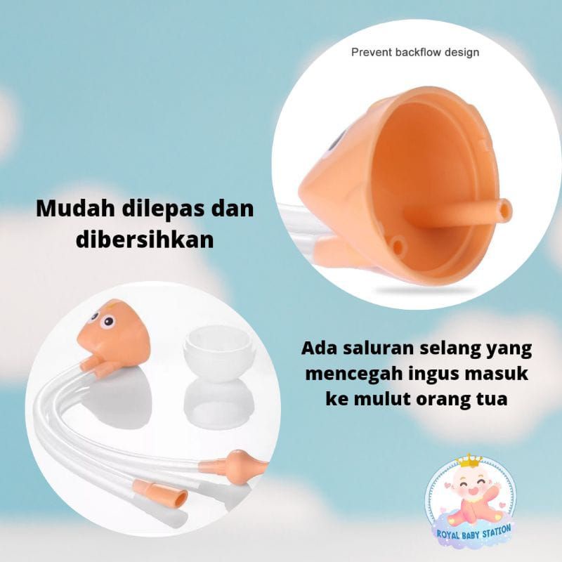 [rumahbayipdg] Nasal aspirator sedot ingus bayi bahan silicone lembut