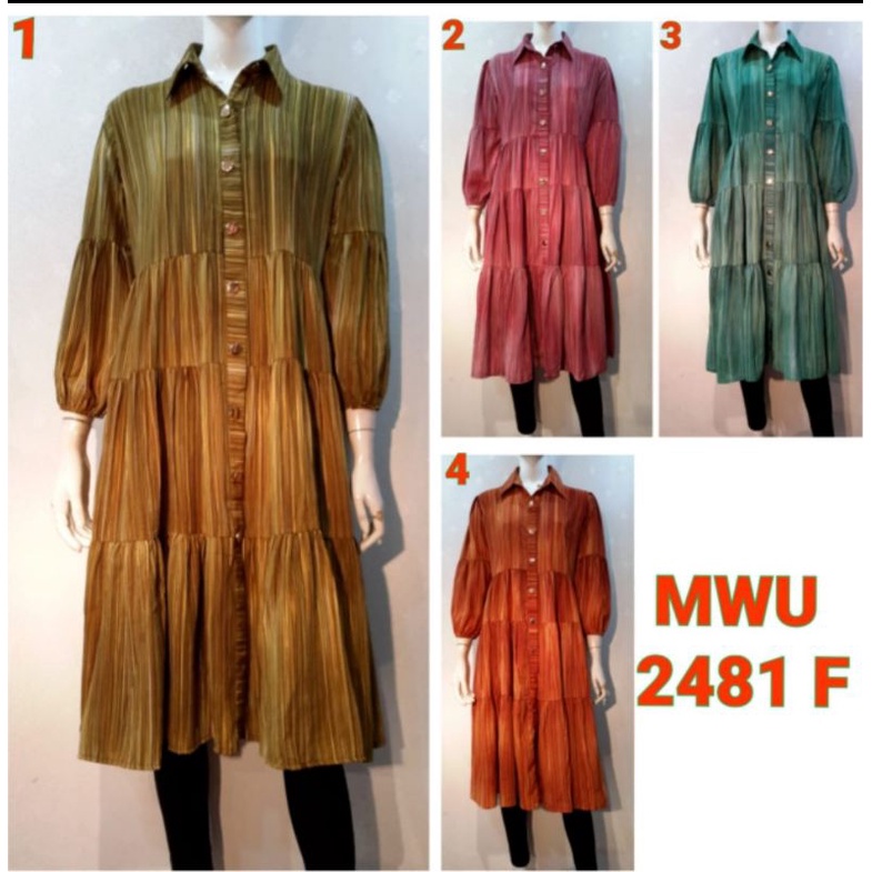 MWU[2481F]Blus/Blouse/Baju/tunik