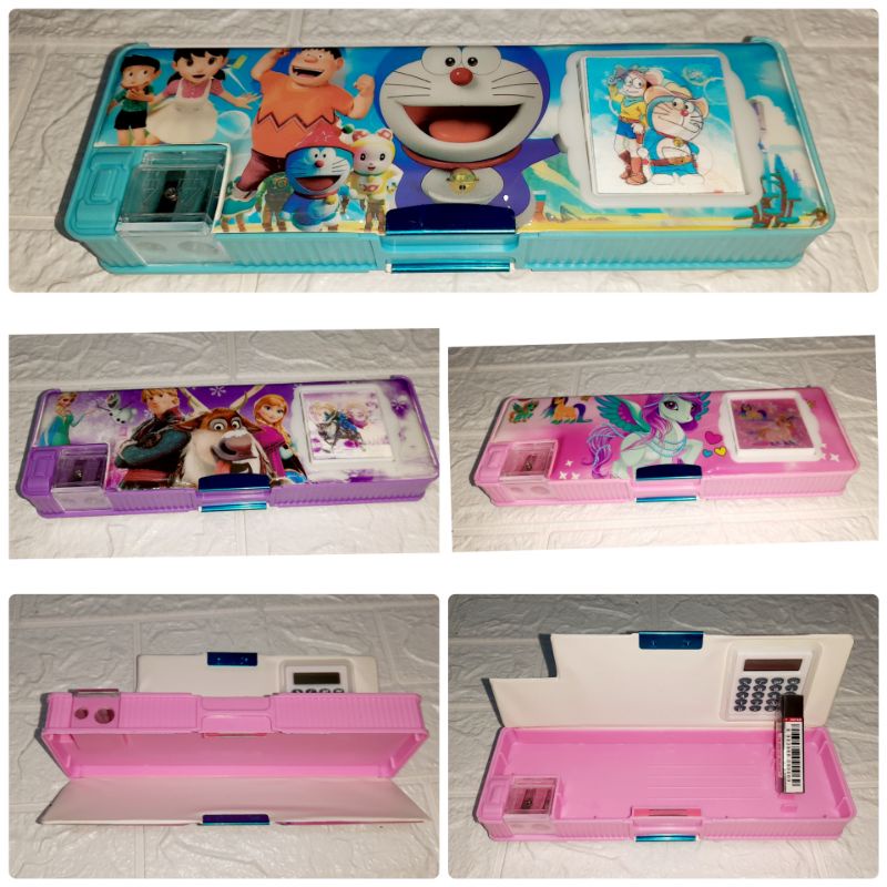 

Tempat Pensil Kalkulator Karakter/ Pensil Case Kalkulator
