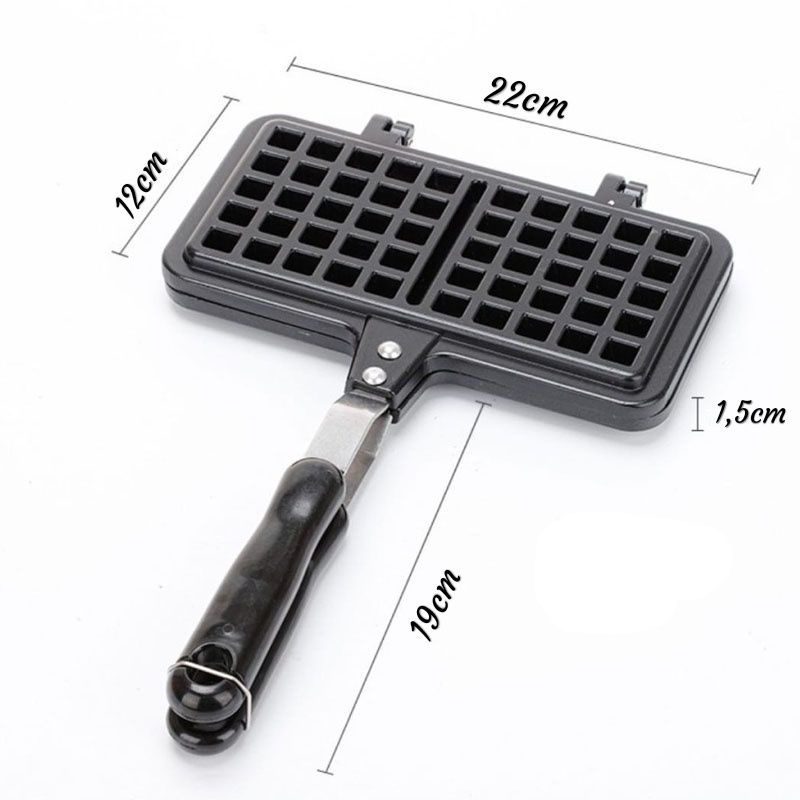 Cetakan kue waffle croffle sandwich crispy anti lengket MA1061