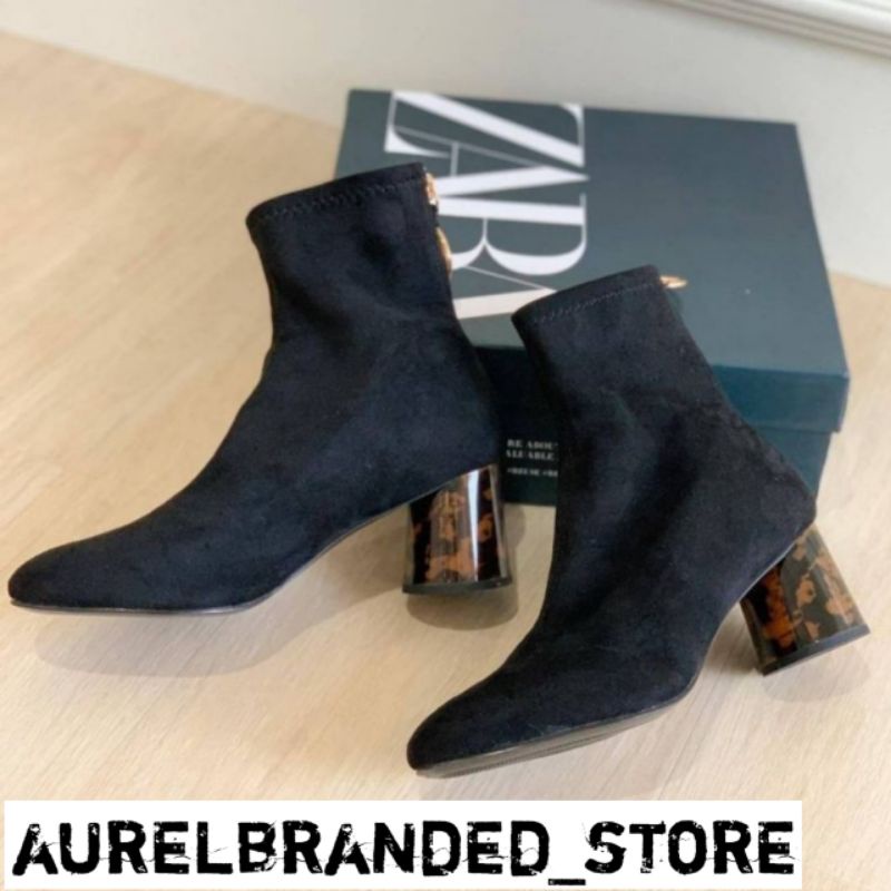 Diskon (ATM) SEPATU BOOTS WANITA ZR IMPOR ORIGINAL TERLARIS//HEELS BOOT BRANDED IMPOR TERMURAH