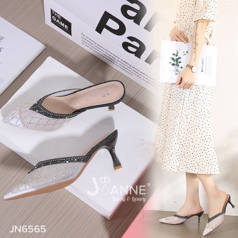 RESTOCK! [ORIGINAL] JOANNE Heels Shoes Sepatu Pesta Wanita #JN6565