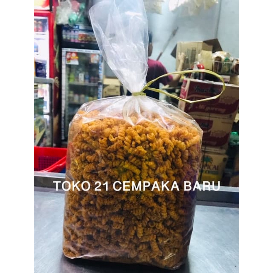 

Makaroni Spiral Goreng PEDAS 1 BALL | Makroni Spiral Ulir Pedes Kiloan