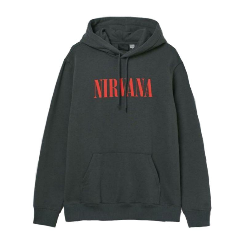 S - XXXXXL(6XL) Jaket Hoodie Pullover NIRVANA OVERSIZE Jumper Smile Nightmare Big Size Pria Wanita Jumbo hnm Streetwear Fashion