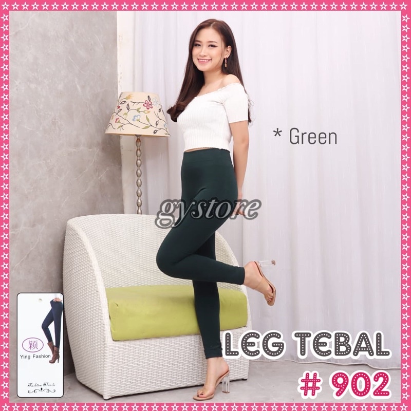 Anti Nyeplak Legging Fleece Celana Legging Wanita | Legging Jumbo | Legging Tebal  bagian dalam ada bulu halus 480