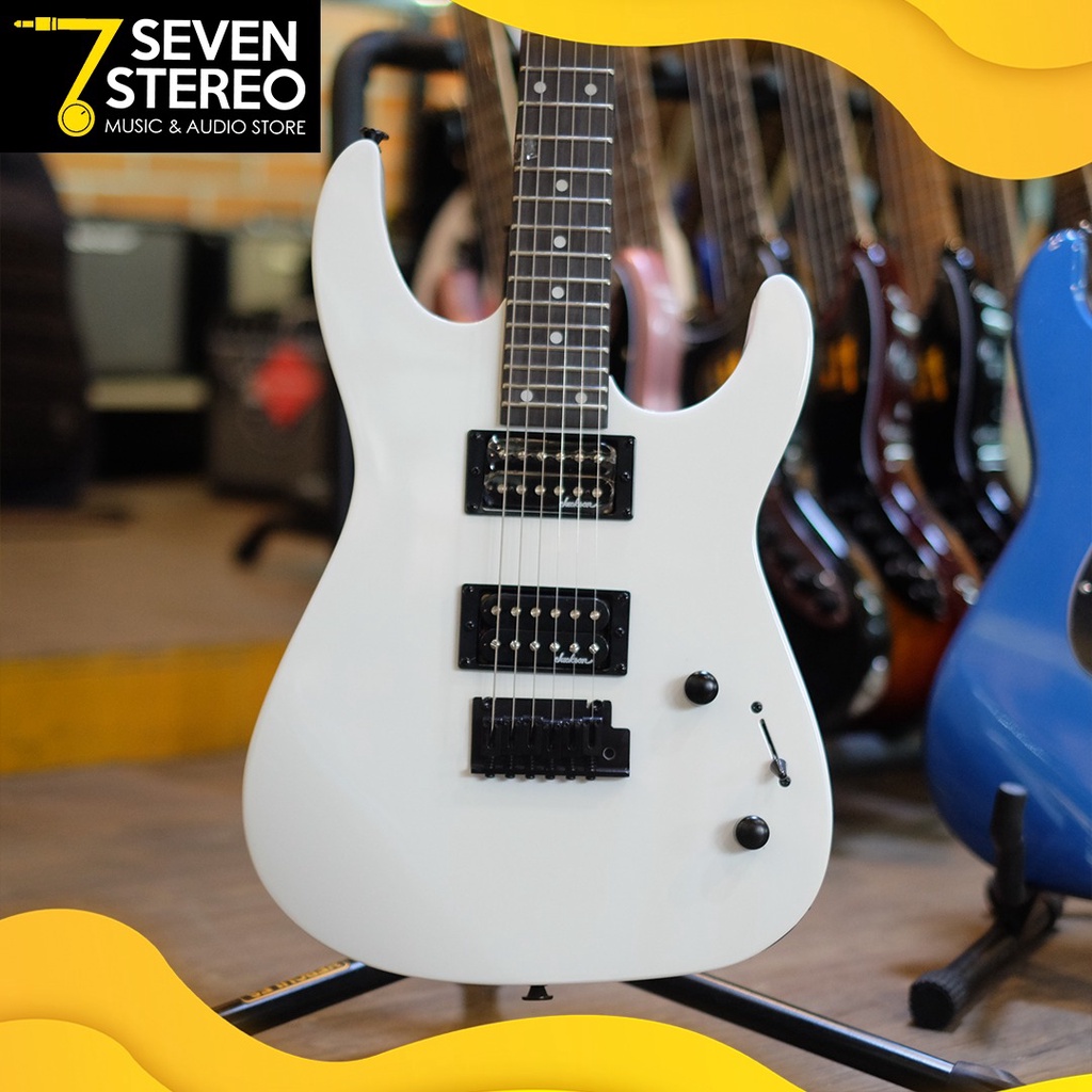 Jackson JS Series JS12 JS-12 White Electric Guitar