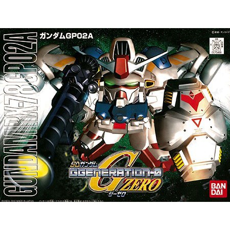 BANDAI BB 202 SD Gundam RX-78 GP02A GP02