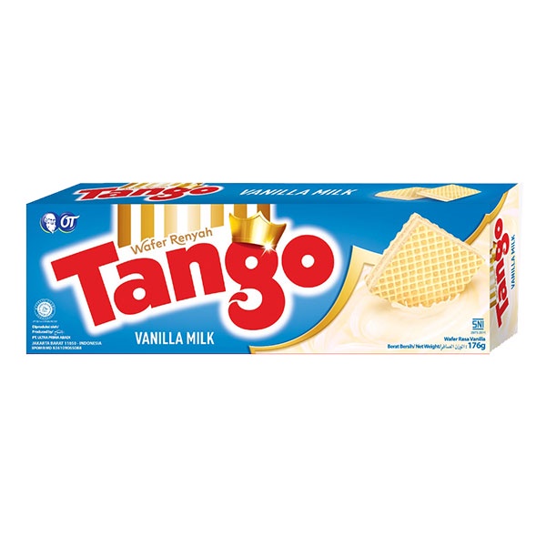 

TANGO WAFER SUSU VANILLA 163 GR