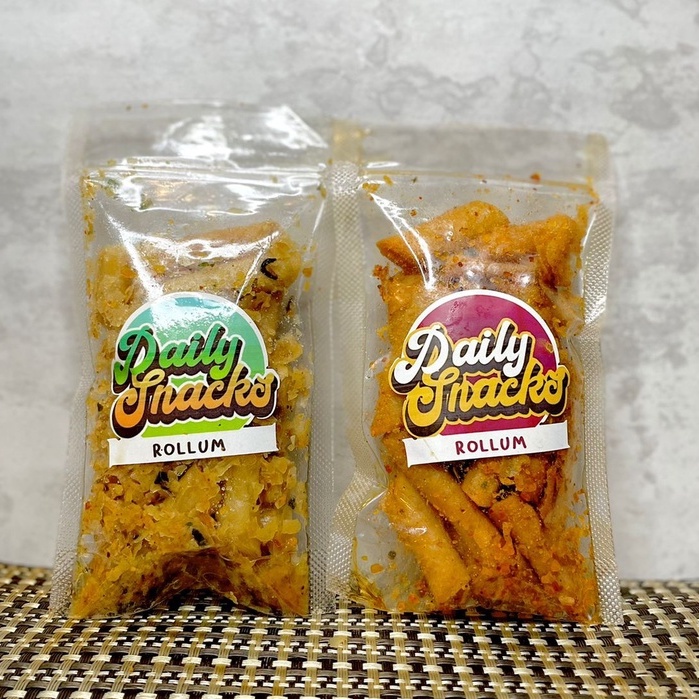 Keripik Kering Pedas Rollum By Daily Snack