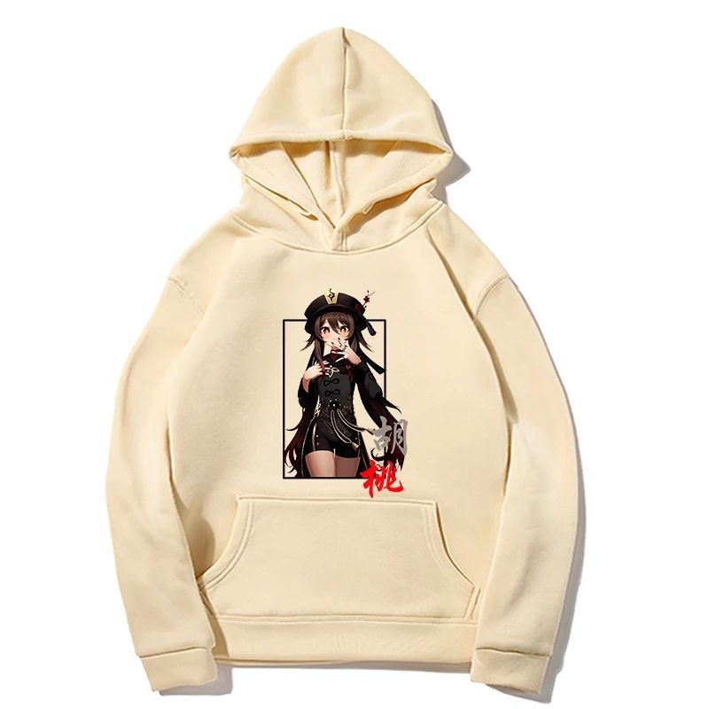 Hoodie anime Hu tao Genshin Impact Hodie