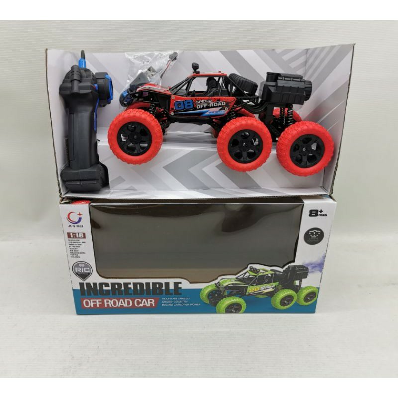 MOBIL RC TERBARU INCREDIBLE OFF ROAD 1: 16 MENGELUARKAN ASAP 4X4