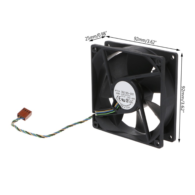 Bt AUB0912VH Kipas Pendingin Cpu9025 0.6A 9cm Untuk DC Brushless Untuk Delta Hidrolik Bea