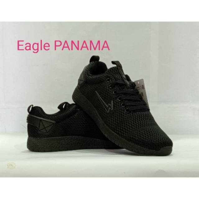 Sepatu hitam Eagle PANAMA