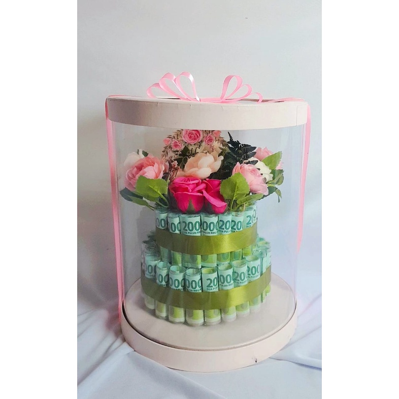 

Flowers round box artificial / bloom box / round box / flower box / Money Box / Money tube / Bloom Box Bulat Mika Transparant / Money Bloom Box / bloom box money flower gift / Bloom box / money box / Box Uang / Money Bloom Box Buket Bunga / Money flower b