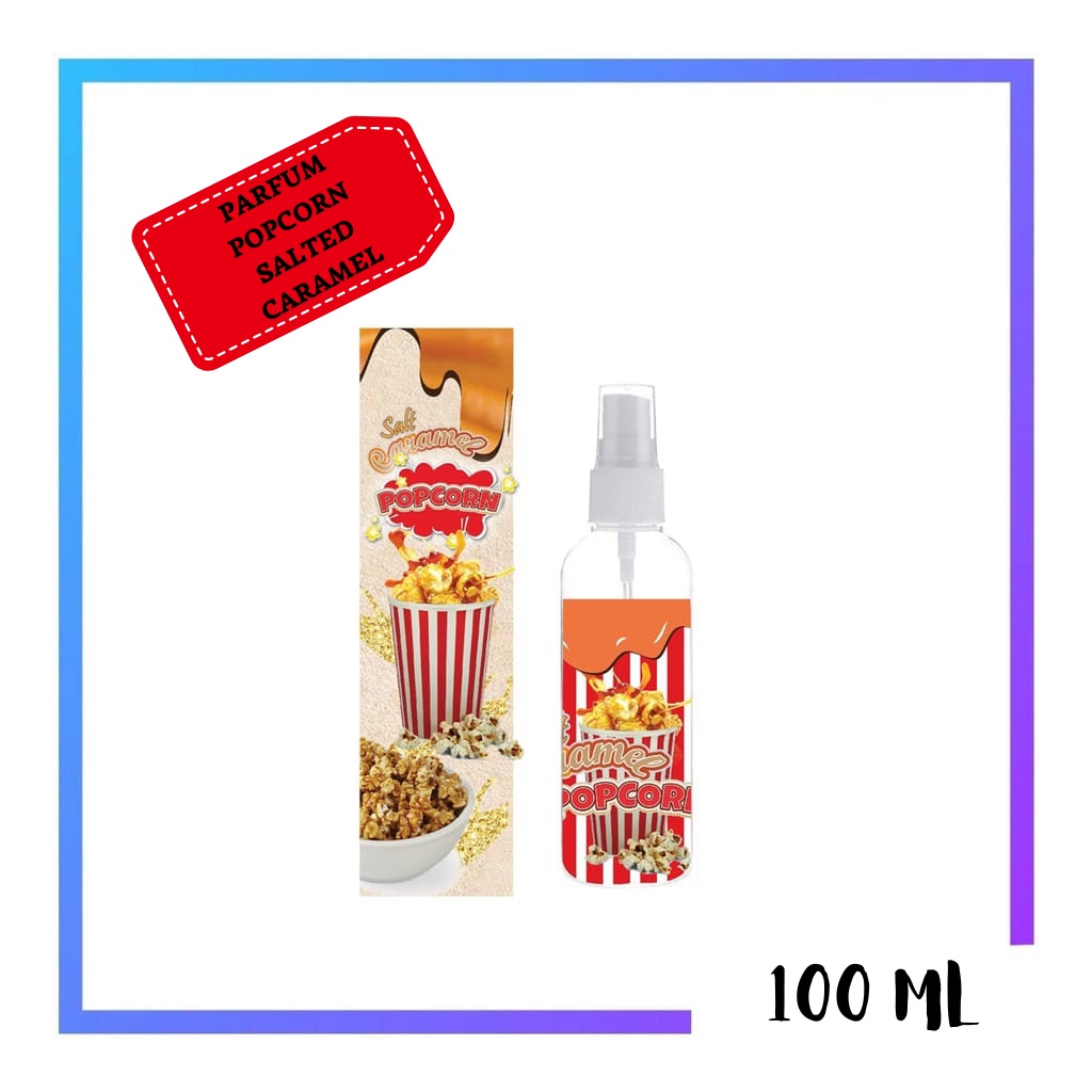 PCP100 - Parfum Baju 100ml Salted Caramel Popcorn Body Mist