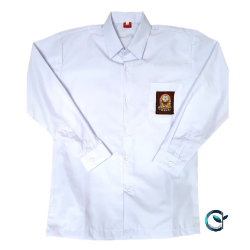 Seragam SMA atasan putih lengan panjang - Seragam Sekolah - Baju Seragam