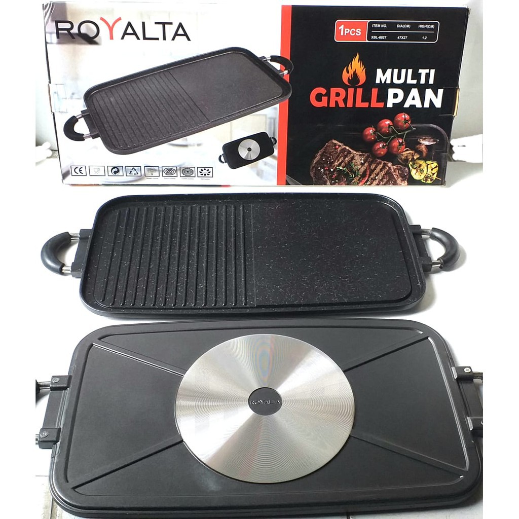 Jual Multi Grill Pan Alat Panggangan Pemanggang Griller barbekyu BBQ Yakiniku Royalta GrillPan