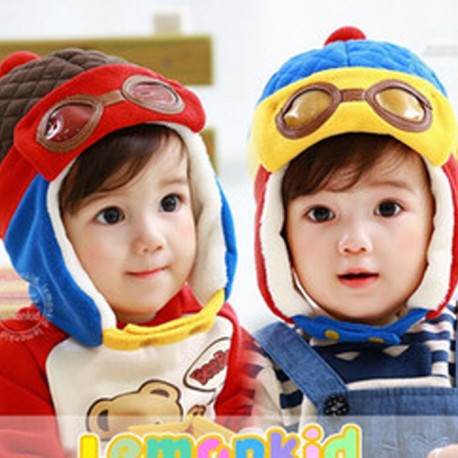 Topi Pilot Korea New Model Pilot Hat Topi Anak Topi Bayi Topi Baby Topi Balita Babymaniashop