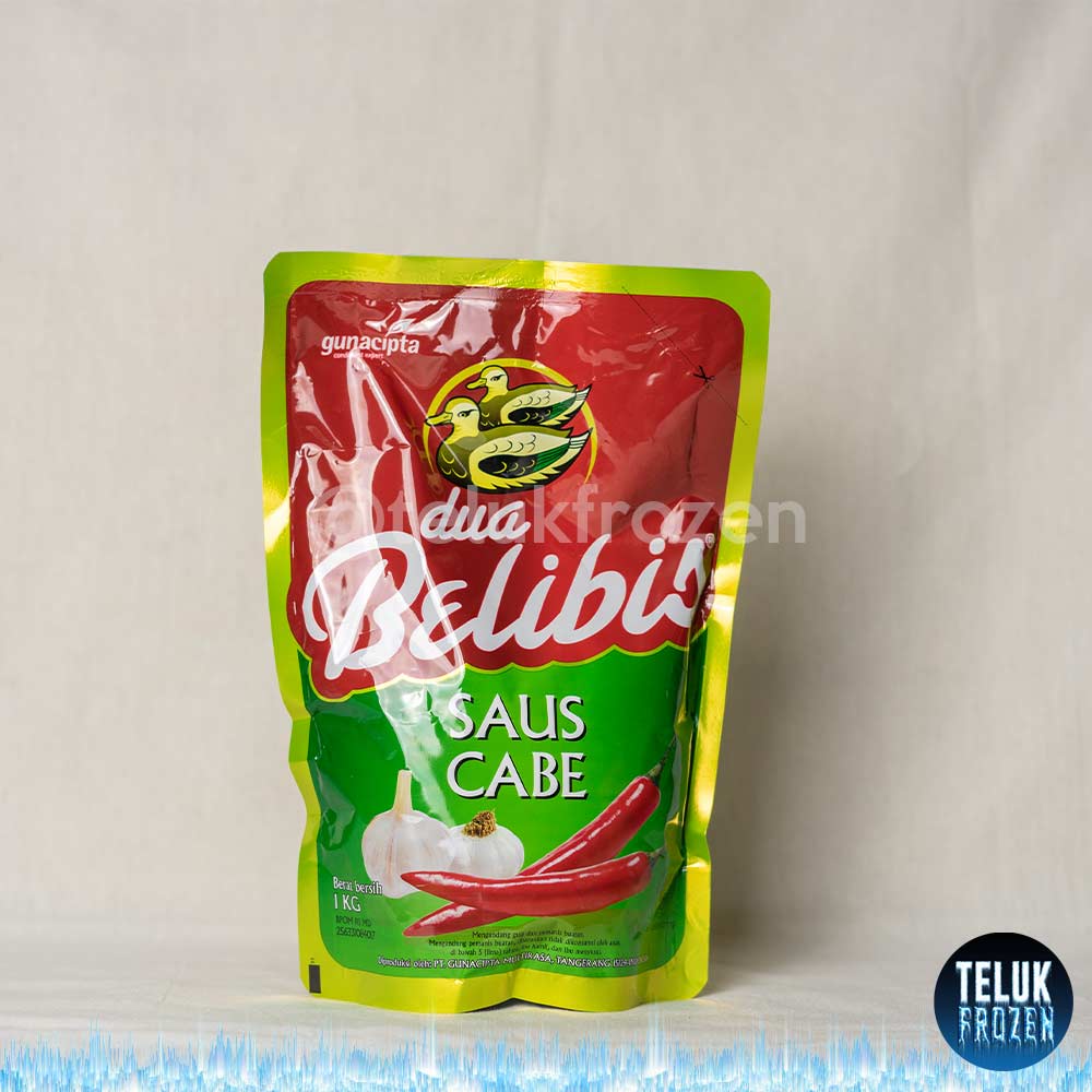 

dua belibis saus cabe isi 1kg premium saos sambal sambel chili sauce sambel cabai sambal 1 kg 1000 gram