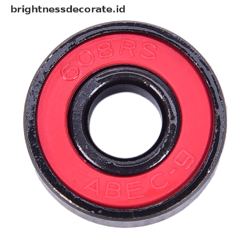 10pcs / Set 608 2rs Bearing Deep Groove Steel Seal Ball Bearings 608rs 608-2rs