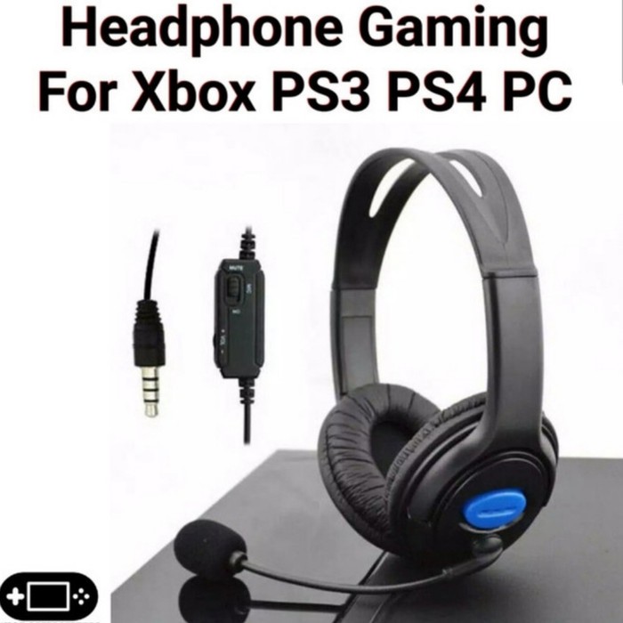 Headphone Gaming Headest  X4 Microphone Desigh