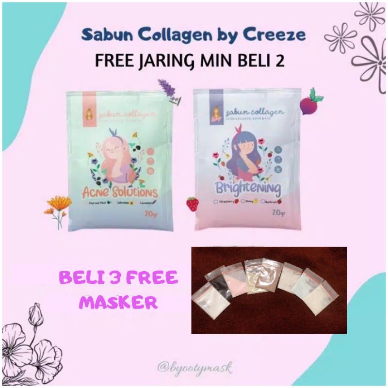 DIST. RESMI SABUN COLLAGEN BY CREEZE SABUN KEFIR