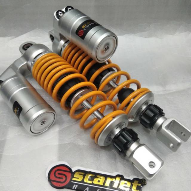 Shockbreaker Aerox Tabung Atas Scarlet/Aerox 155 nos tech