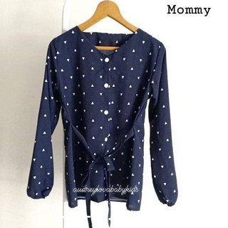 Atasan couple  mom and baby baju  kembar ibu  dan  anak baju  