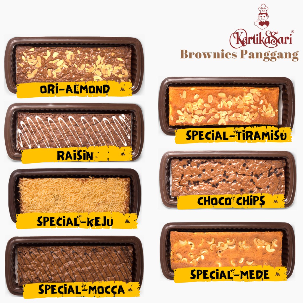 BROWNIES PANGGANG KARTIKASARI BANDUNG KARTIKA SARI BEST SELLER